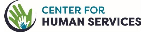 CENTER FOR HUMAN SERVICES, INC Logo